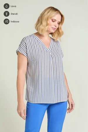 LUISA VIOLA BLUSA GESSATA Donna
