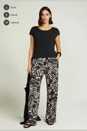 LUISA VIOLA TOP IN JERSEY FLUIDO Donna