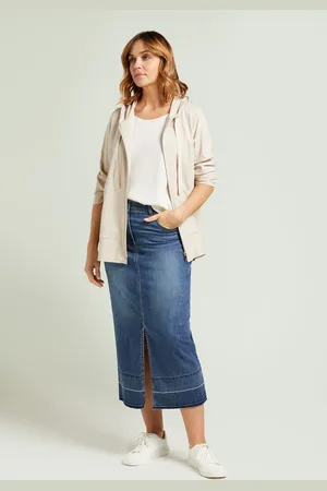 LUISA VIOLA GONNA LUNGA IN JEANS Donna
