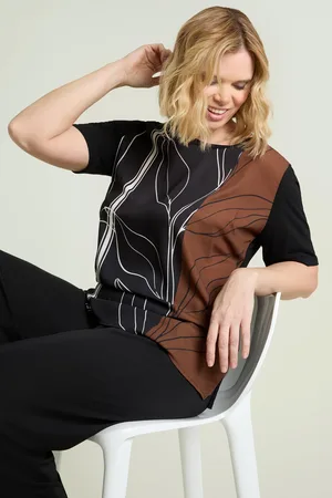 LUISA VIOLA T-SHIRT STAMPATA Donna