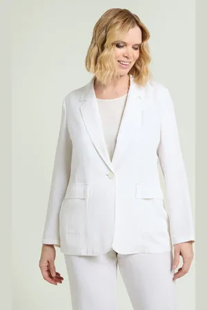 LUISA VIOLA BLAZER IN LINO-VISCOSA Donna