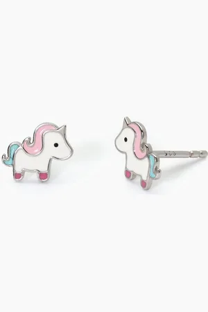 MABINA GIOIELLI ORECCHINI IN CON UNICORNO UNICORNO MAGICO