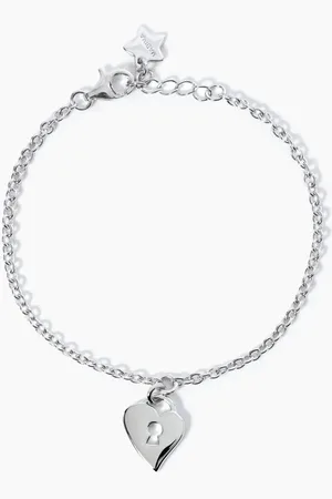 MABINA GIOIELLI BRACCIALE CON LUCCHETTO CUORE SEGRETO