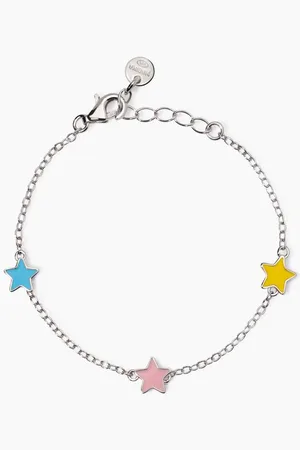 MABINA GIOIELLI BRACCIALE CON STELLINE SMALTATE STELLA STELLINA
