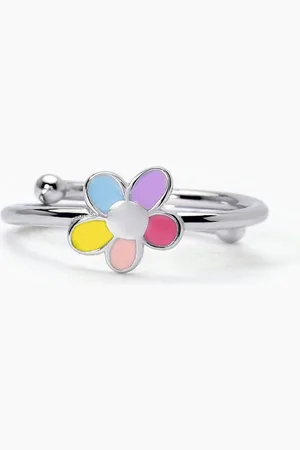 MABINA GIOIELLI ANELLO IN CON FIORELLINO BLOOM