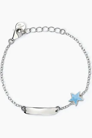 MABINA GIOIELLI BRACCIALE PERSONALIZZABILE IN CON STELLINA STAR