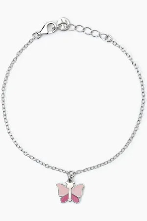 MABINA GIOIELLI BRACCIALE IN CON FARFALLA BUTTERFLY