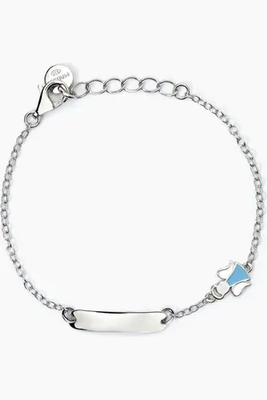 MABINA GIOIELLI BRACCIALE PERSONALIZZABILE IN CON ANGIOLETTO ANGEL