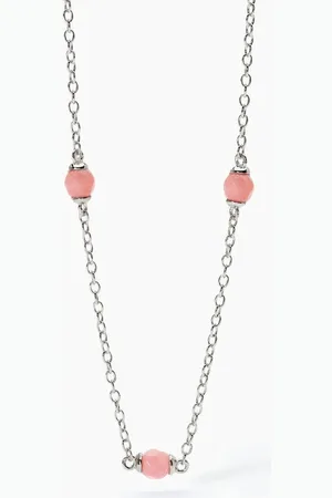 MABINA GIOIELLI GIROCOLLO IN CON CORALLO DREAM STONE