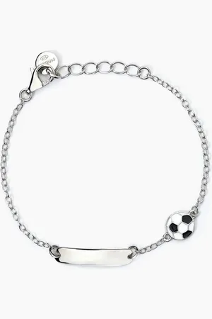 MABINA GIOIELLI BRACCIALE PERSONALIZZABILE IN CON PALLONE FOOTBALL