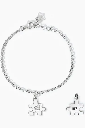 MABINA GIOIELLI BRACCIALE JUNIOR IN CON PUZZLE PENDENTE BFF