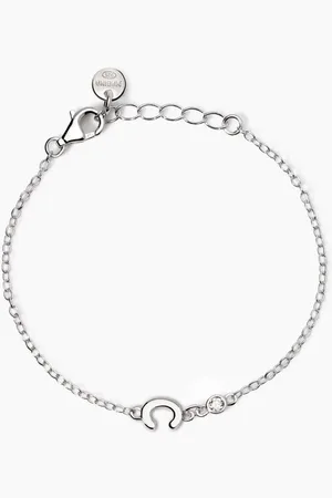 MABINA GIOIELLI BRACCIALE NEONATO CON LETTERA C WELCOME BABY