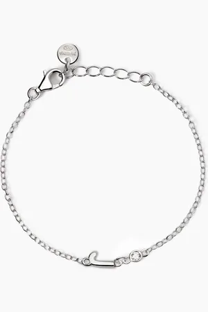 MABINA GIOIELLI BRACCIALE NEONATO CON LETTERA J WELCOME BABY