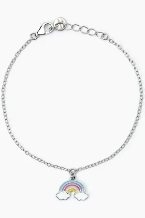 MABINA GIOIELLI BRACCIALE IN CON ARCOBALENO RAINBOW