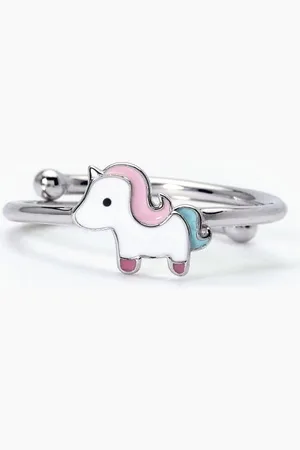 MABINA GIOIELLI ANELLO IN CON UNICORNO UNICORNO MAGICO