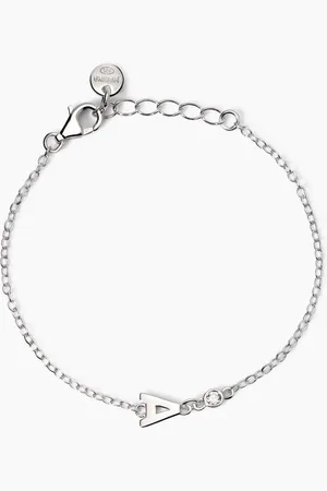 MABINA GIOIELLI BRACCIALE NEONATO CON LETTERA A WELCOME BABY