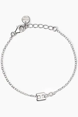 MABINA GIOIELLI BRACCIALE NEONATO CON LETTERA H WELCOME BABY