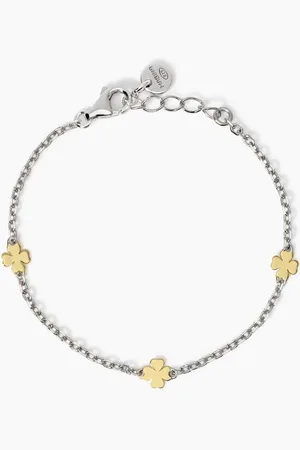 MABINA GIOIELLI BRACCIALE IN CON QUADRIFOGLI ORO 9K CERCAMI