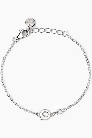MABINA GIOIELLI BRACCIALE NEONATO CON LETTERA Q WELCOME BABY