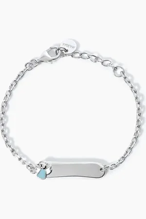 MABINA GIOIELLI BRACCIALE PERSONALIZZABILE ANGIOLETTO ANGEL-TAG
