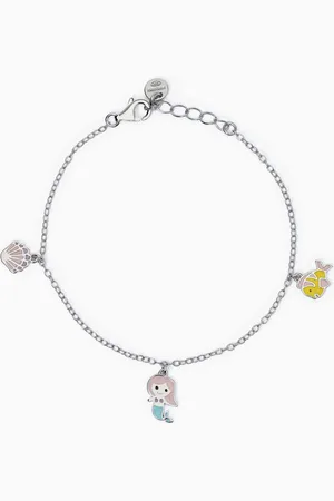 MABINA GIOIELLI BRACCIALE DA BAMBINA CON SIMBOLI MARE FANTASY