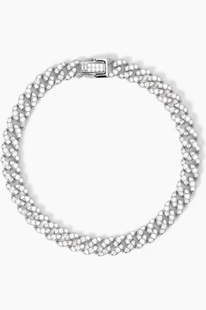 MABINA GIOIELLI BRACCIALE CON CATENA GROUMETTE DIAMANTATA PRIVILEGIO