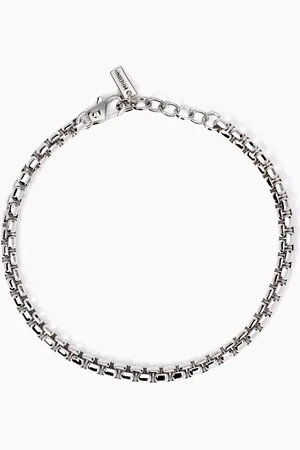 MABINA GIOIELLI BRACCIALE UOMO REGOLABILE CON CATENA VENETA BOX