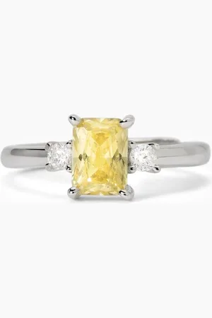 MABINA GIOIELLI ANELLO IN CON ZIRCONE LEMON BATTITO
