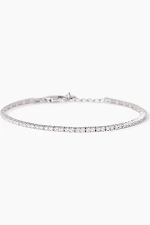 MABINA GIOIELLI BRACCIALE TENNIS UOMO CON ZIRCONI TENNIS CLUB