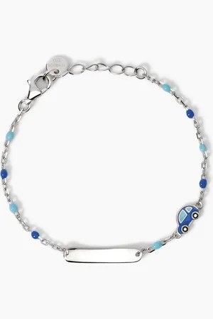 MABINA GIOIELLI BRACCIALE PERSONALIZZABILE CON MACCHININA CAR-TAG