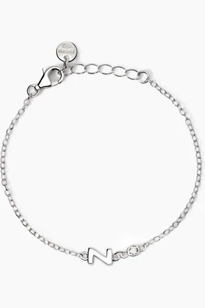 MABINA GIOIELLI BRACCIALE NEONATO CON LETTERA Z WELCOME BABY