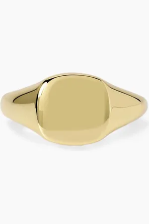 MABINA GIOIELLI ANELLO CHEVALIER IN DORATO NOBILE
