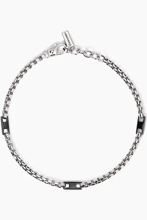MABINA GIOIELLI BRACCIALE UOMO CON ELEMENTI BRUNITI ACTIVE