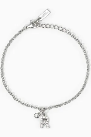 MABINA GIOIELLI BRACCIALE LETTERA EQUOT;REQUOT; A, B, COOL