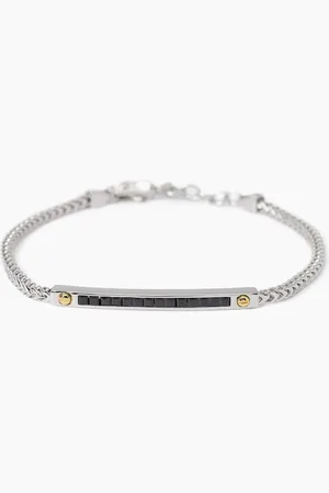 MABINA GIOIELLI BRACCIALE CON PIASTRA IN ZIRCONI TOOLS