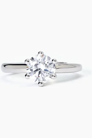 MABINA GIOIELLI ANELLO IN RODIATO CON ZIRCONE SOLITAIRE