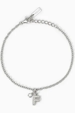 MABINA GIOIELLI BRACCIALE LETTERA EQUOT;FEQUOT; A, B, COOL