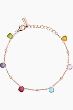 MABINA GIOIELLI BRACCIALE CON ELEMENTI IN GLASS MULTICOLOR BEAUTY CODE