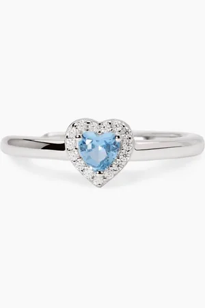 MABINA GIOIELLI ANELLO CON ACQUAMARINA SINTETICA LOVE AFFAIR