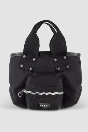 SACAI Borsa tote Pocket piccola