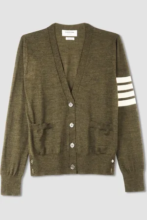 Thom Browne Cardigan 4 bar stripe