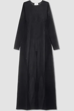 Jean Paul Gaultier Vestito lungo in mesh