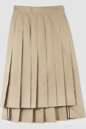 Thom Browne Gonna a pieghe