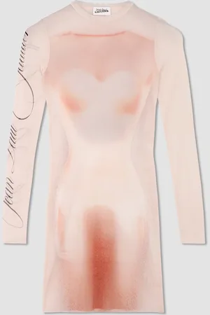 Jean Paul Gaultier Vestito corto stampa "Le classique"
