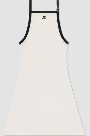Courrèges Abito Buckle Contrast