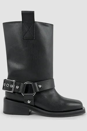 Ganni Stivale Biker Midsharf