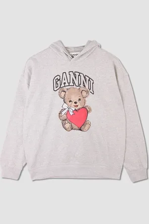 Ganni Felpa oversized Bear