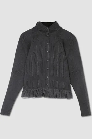 Simone Rocha Cardigan con cappuccio