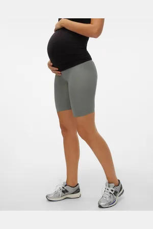 Mama;licious Shorts Tight Fit Vita Alta