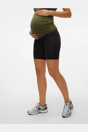 Mama;licious Shorts Tight Fit Vita Alta